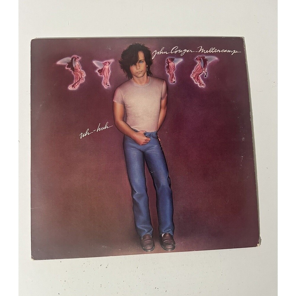 JOHN COUGAR MELLENCAMP Uh-Huh 1983 Vinyl LP‎ Riva RVL 7504